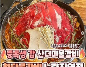 노량진 산더미물갈비 [청담물갈비]